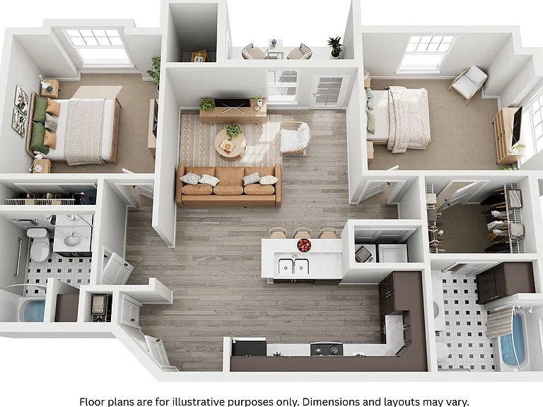 2x2E Floor Plan 2x2E Floor Plan