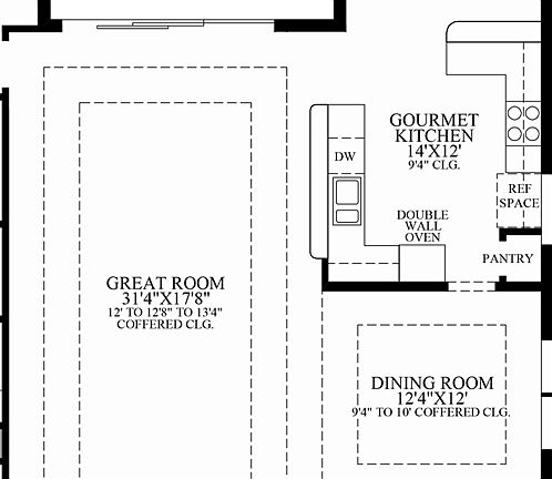 Optional Alternate Kitchen Layout