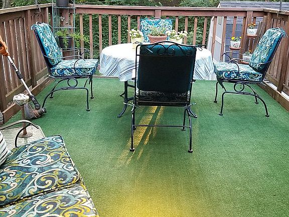 Back Deck off the Kitchen