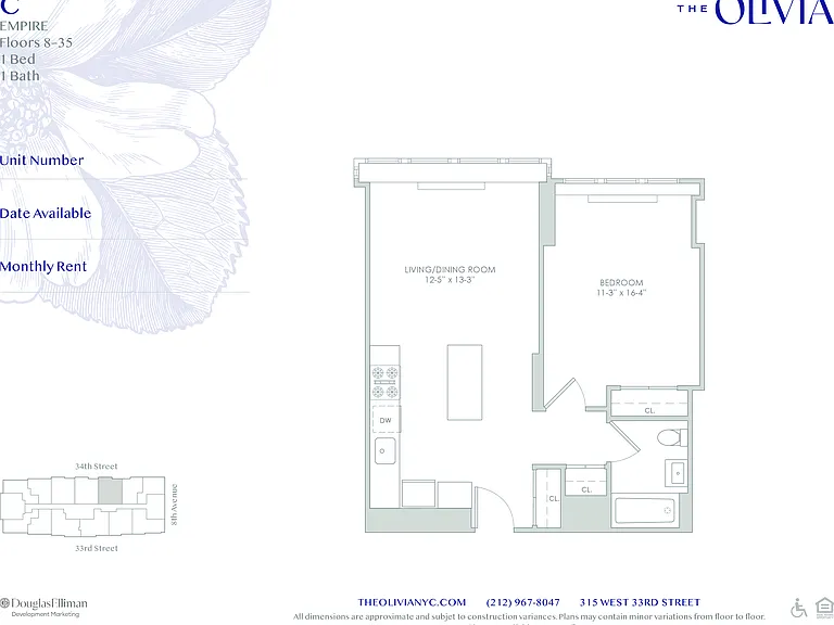 315 W 33rd St #21C — Photo 2