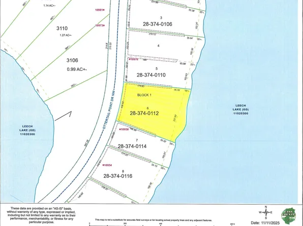LOT 6 Ottertail Point Dr NW, Cass Lake, MN 56633