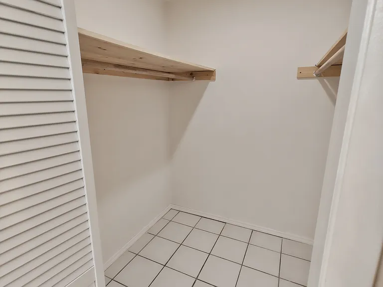 1st floor bedroom walk in closet