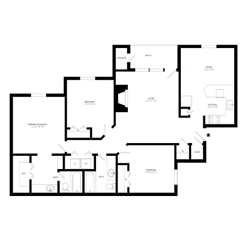 Floor plan The Laketree