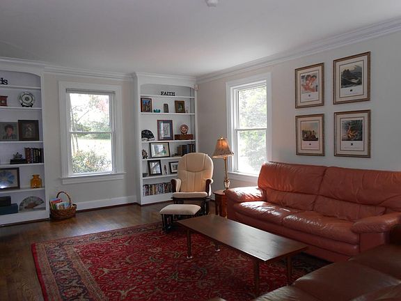 Living Room with built-ins