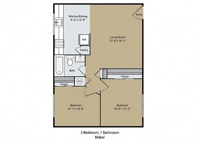 Floor plan Makai