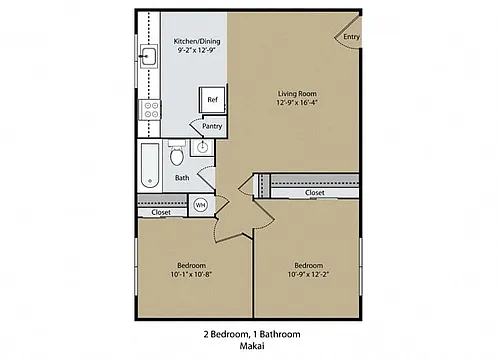 Floor plan Makai