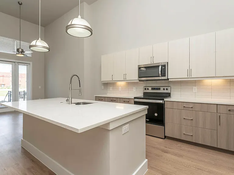 Kitchen with Stainless Steel Appliances