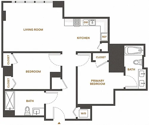 Floor plan 2-J