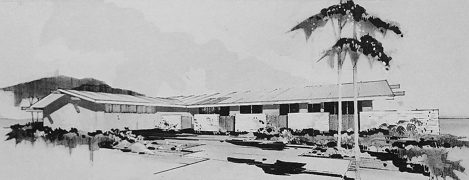 Original architectural rendering