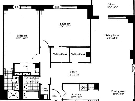 2nd image of 400 Central Park W APT 11C