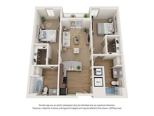Floor plan Jefferson