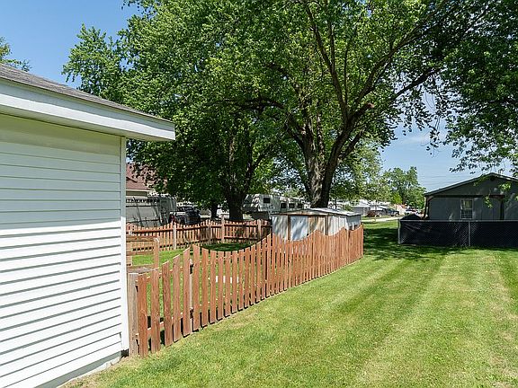 Fenced yard