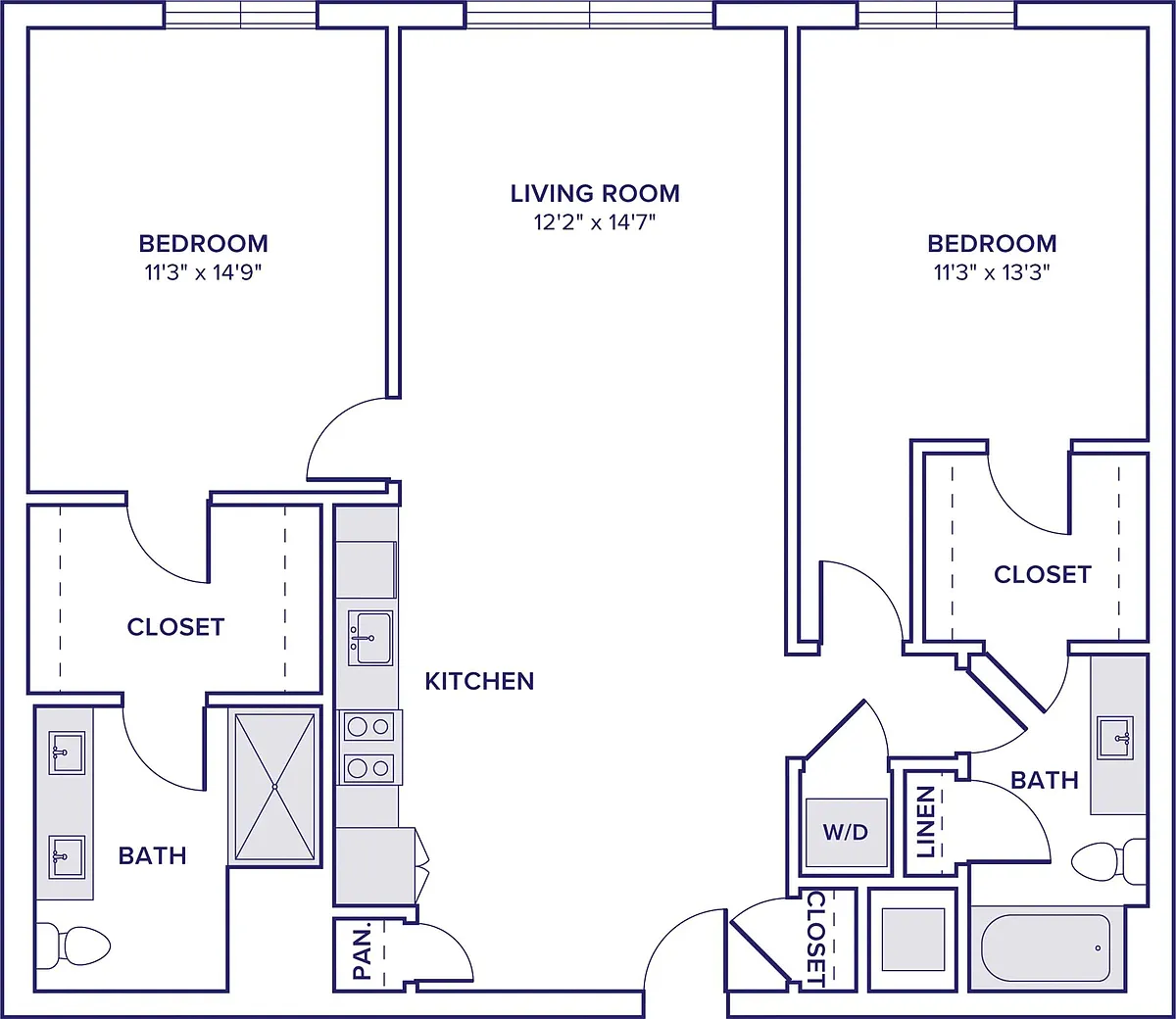 Floor plan B07 - South Tower