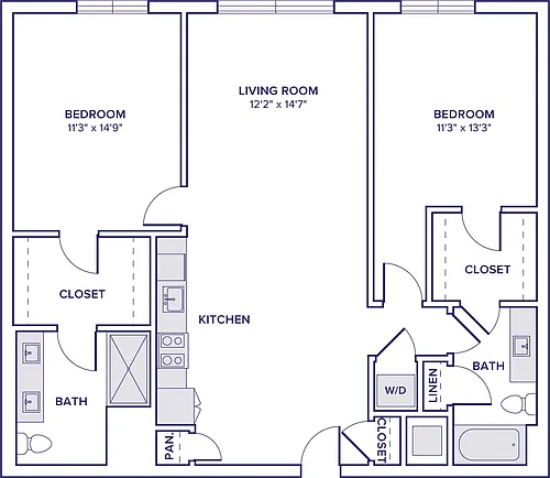 Floor plan B07 - South Tower