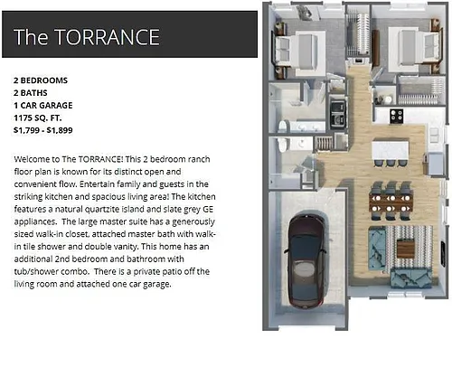 Floor plan The Torrance