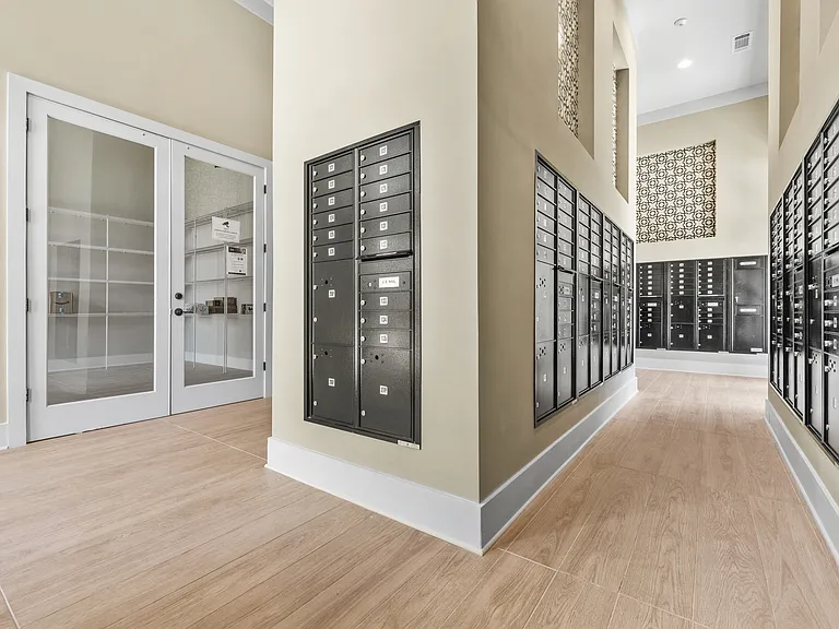 Langley Pointe Apartments | Luxer Package Room