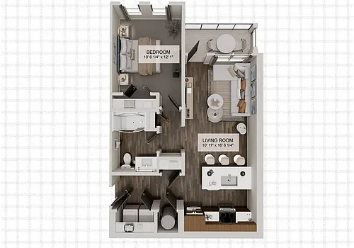Floor plan The Preface (A1)