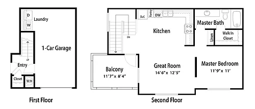 Floor plan The Flats Plan 2A