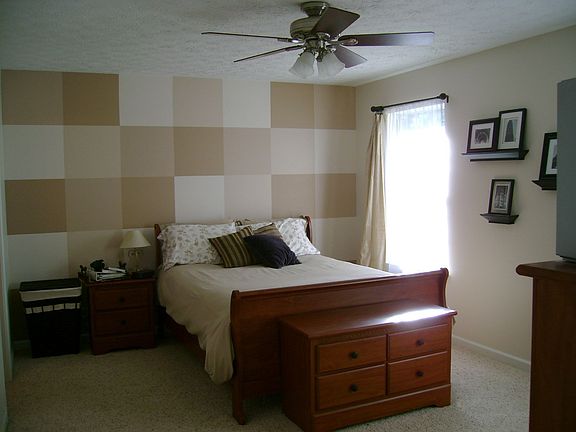 Generous master bedroom with walk-in closet