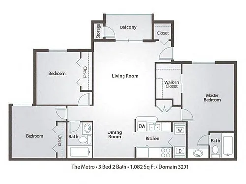Floor plan The Metro