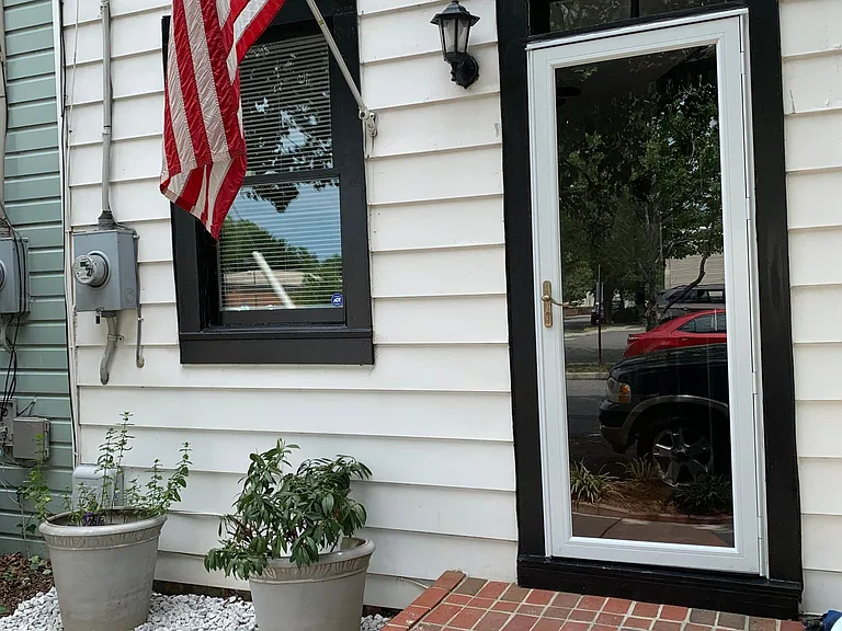Front of the house