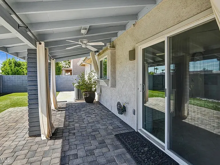 Back patio