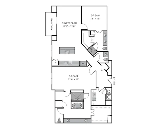 Floor plan B9