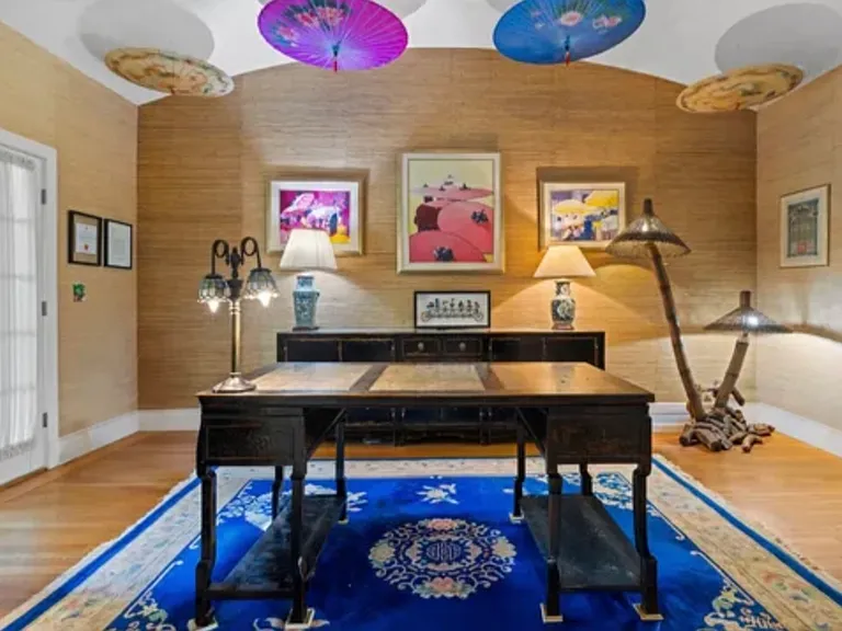 Home Office, originally a ballroom