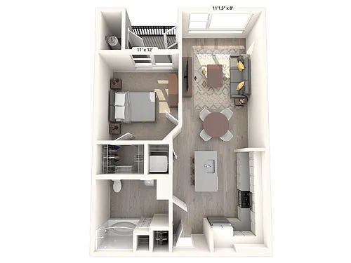 Floor plan A5-1