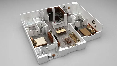 Floor plan B2