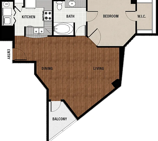 A13 floor plan Bayou on the Bend