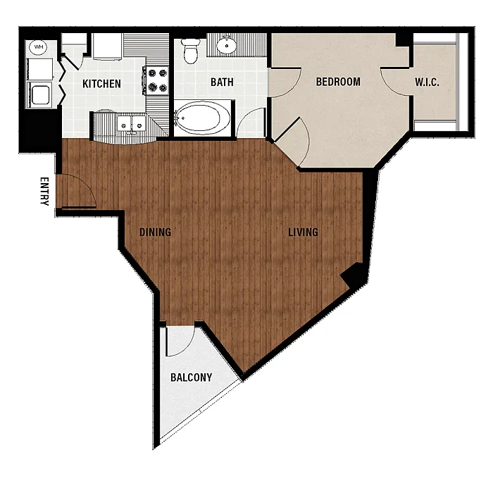Floor plan A13