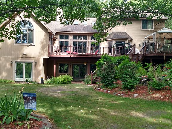 back of house from pond