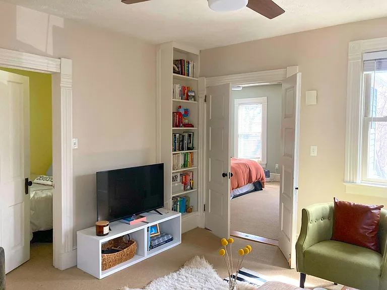 Entrance to study and master bedroom
