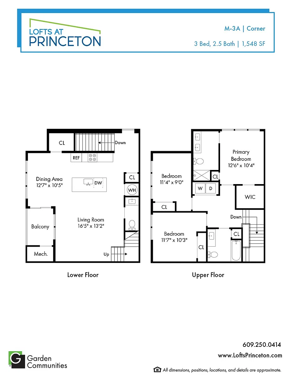 Floor plan $2.76/sq.ft. - M-3A | Corner