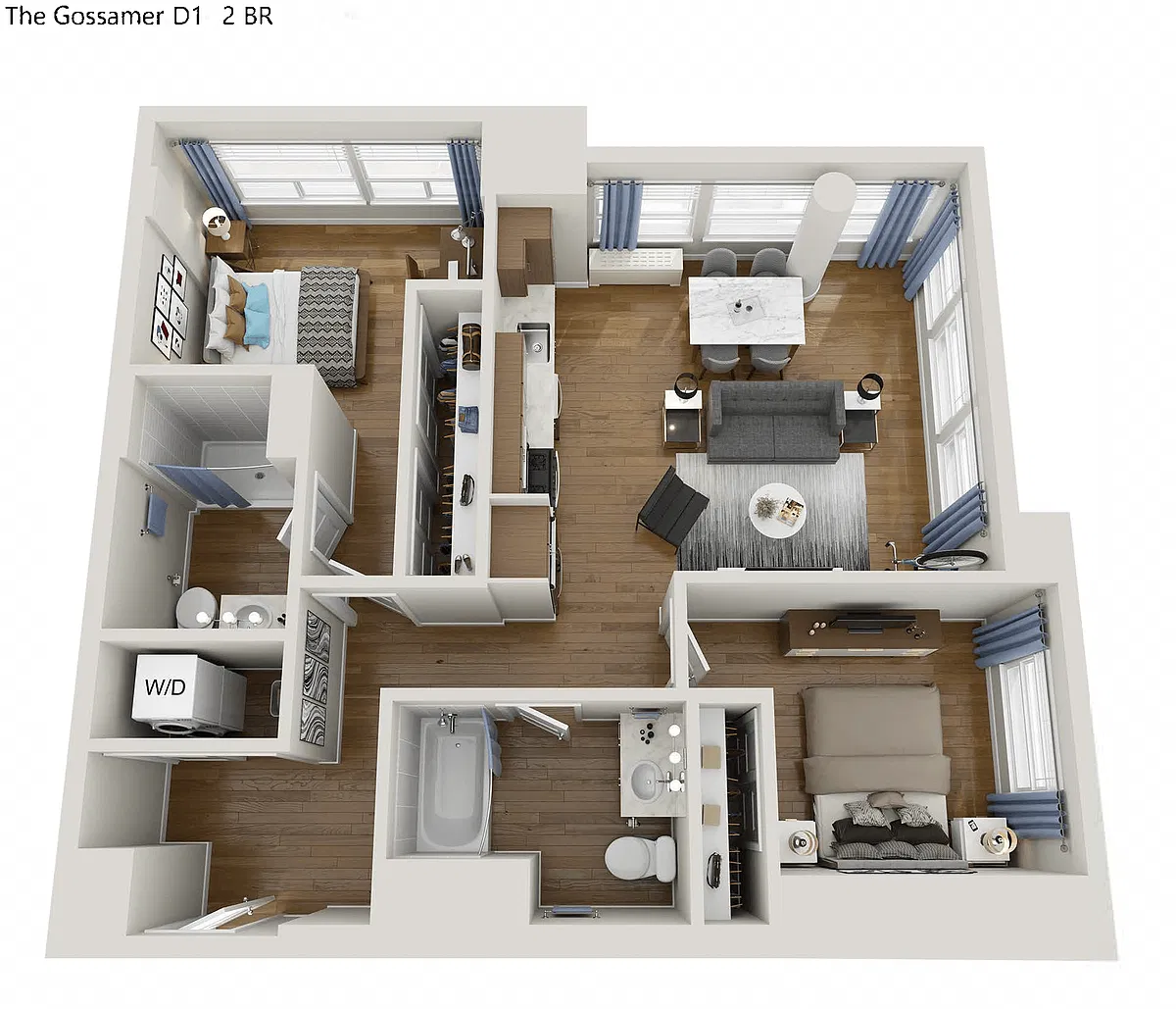 Floor plan D1