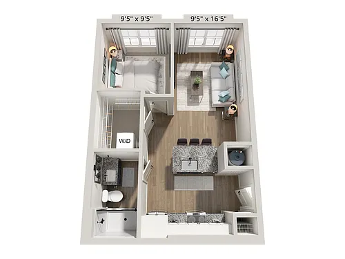 Floor plan A1