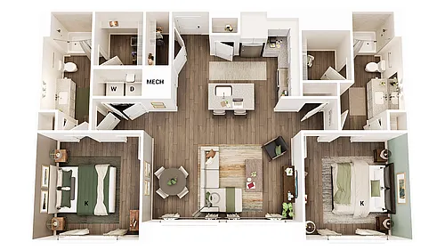 Floor plan B12