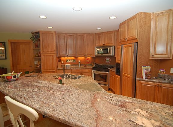 Kitchen with Granite Countertops