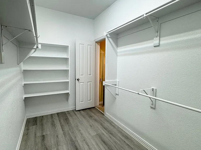Master closet