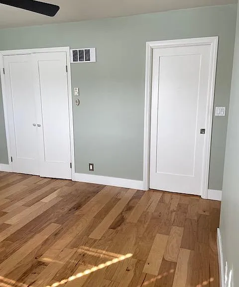 Master - pocket door on right to bathroom