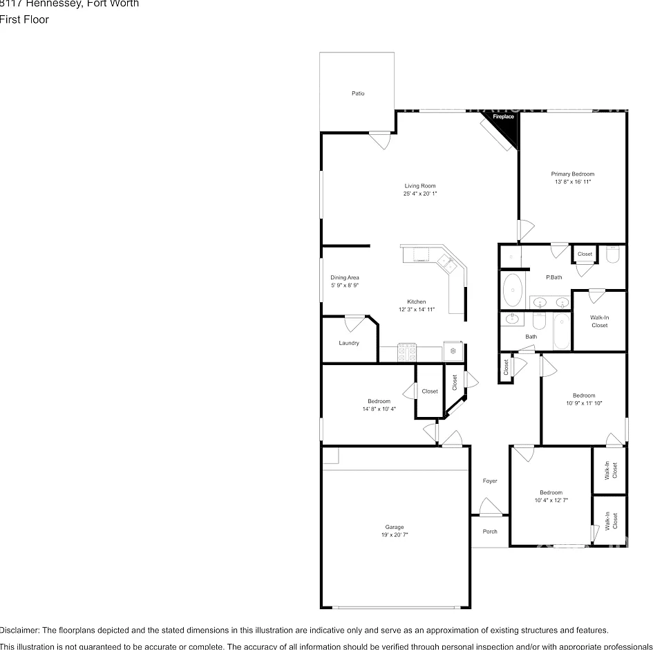 8117 Hennessey Fort Worth, TX 76131 — Photo 2