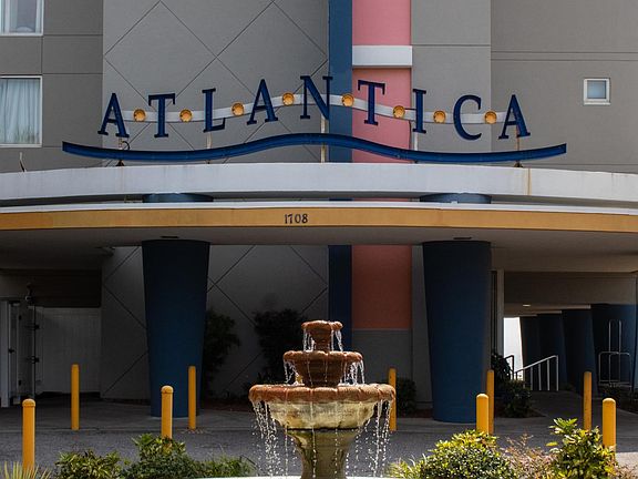 front view of building on 1708 N Ocean Blvd