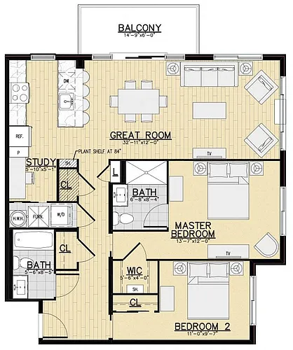 Floor plan C3