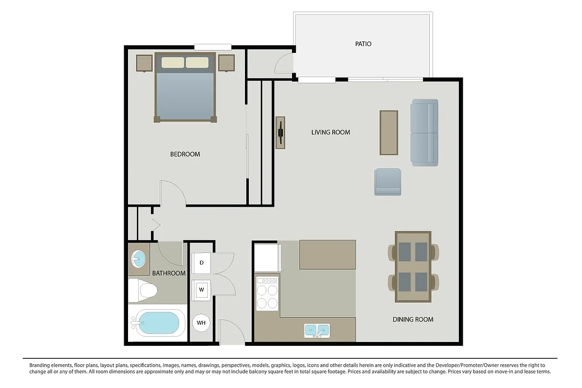 Floor plan Plan 1A
