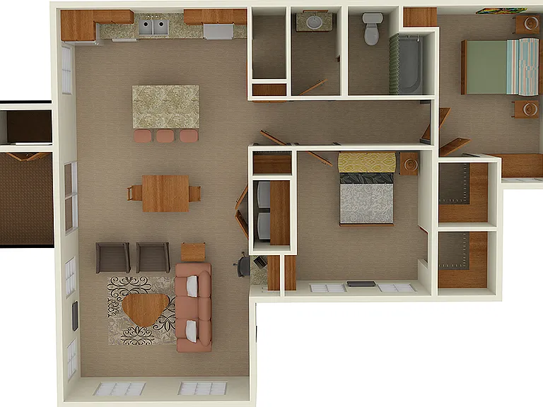 Pecos Vista B1 Two Bedroom Pecos Vista B1 Two Bedroom