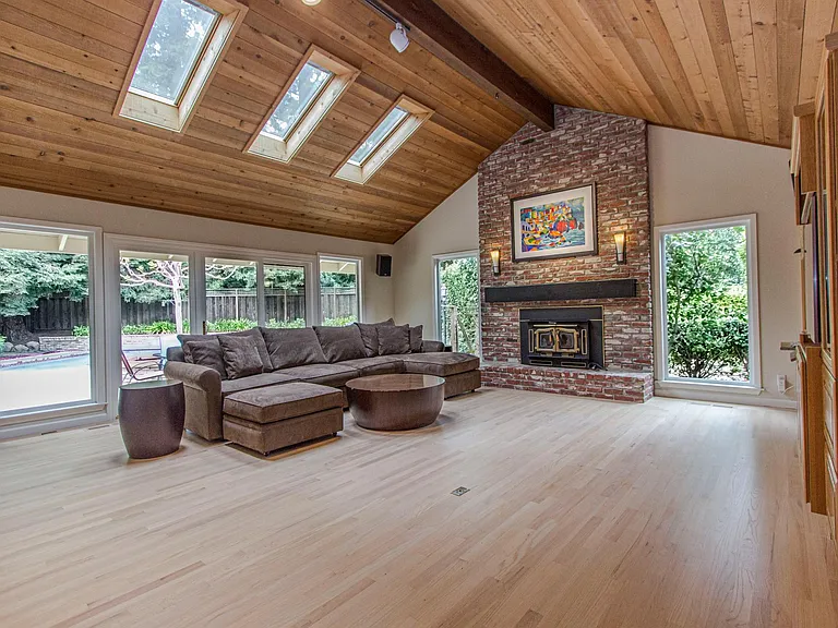 Family Room with access to backyard