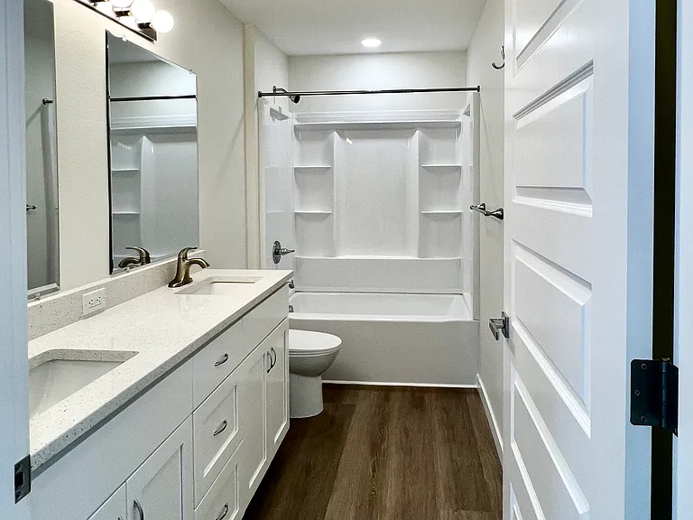 Bathroom from doorway.