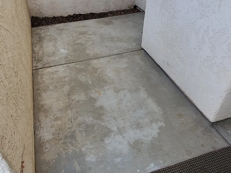 Private patio for BBQ or bikes