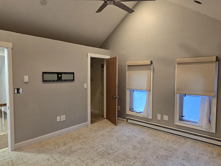 Bedroom #1 vaulted ceiling